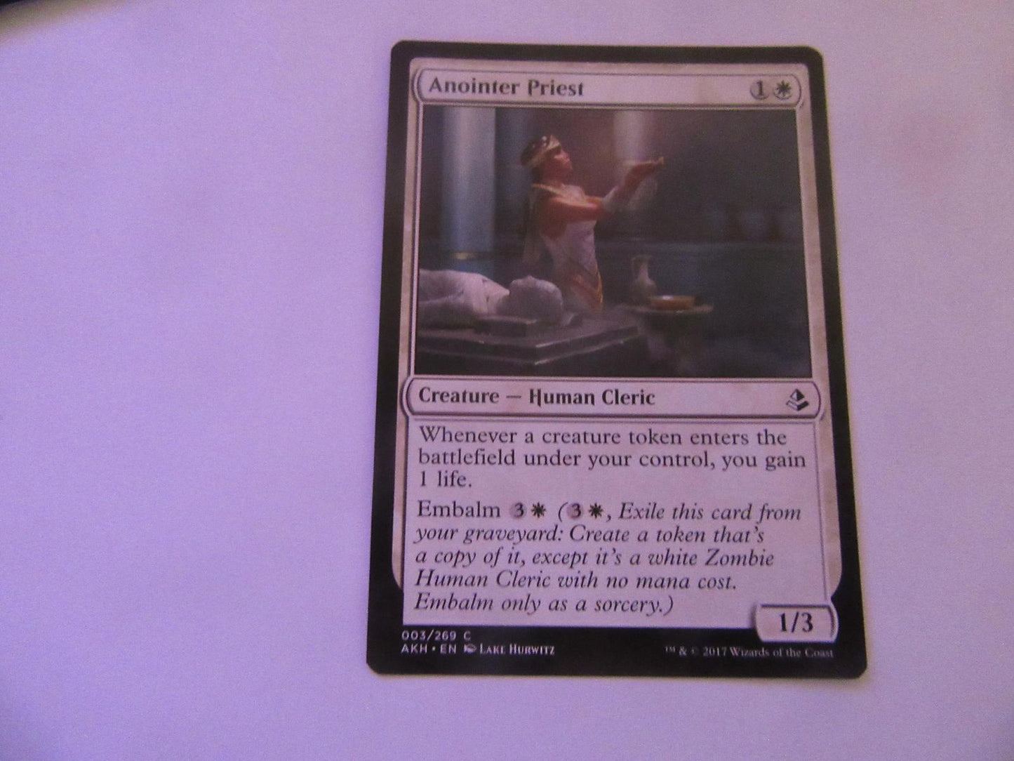 Anointer Priest 3 Amonkhet NM