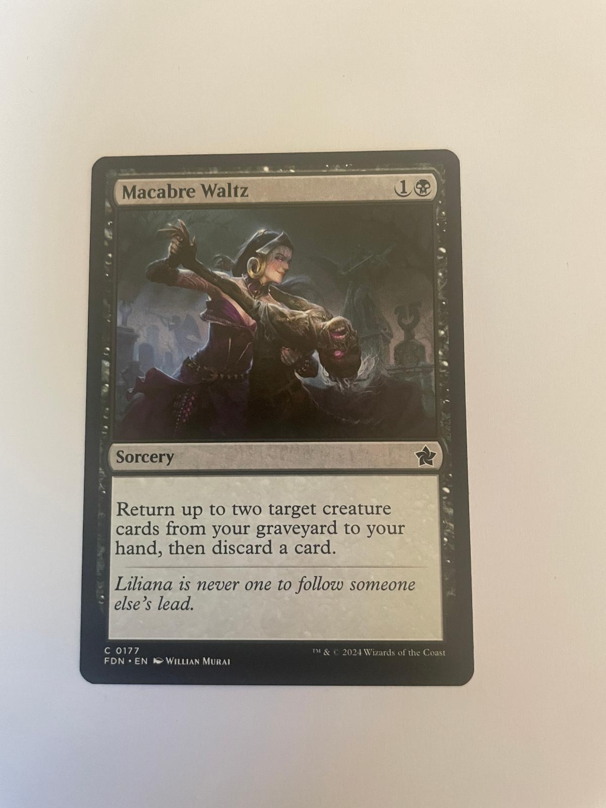 Macabre Waltz 177 Foundations FDN NM