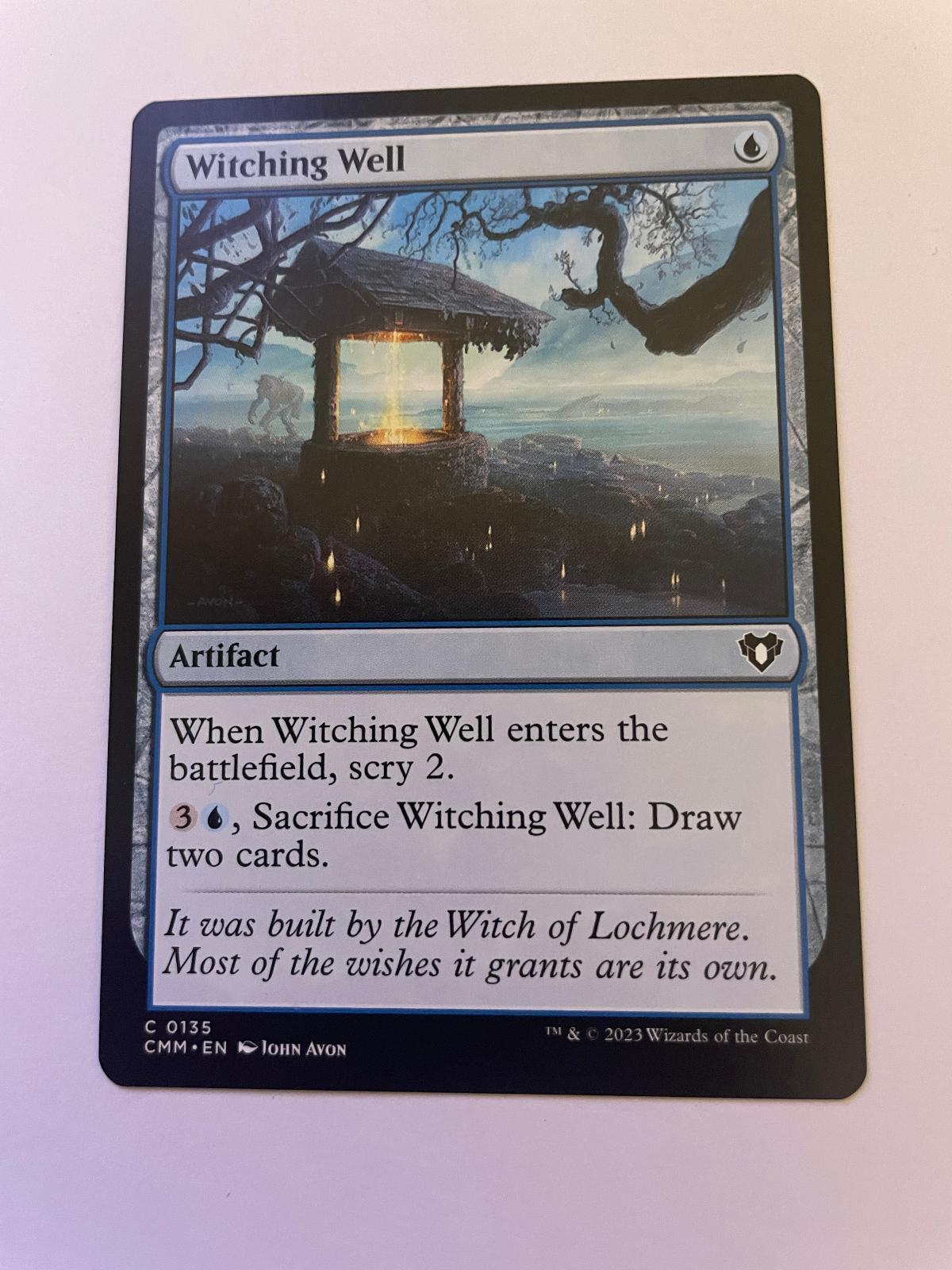 Witching Well 135 Common Commander Masters Magic: The Gathering Near Mint