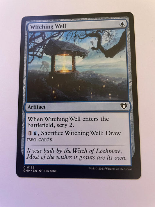 Witching Well 135 Common Commander Masters Magic: The Gathering Near Mint