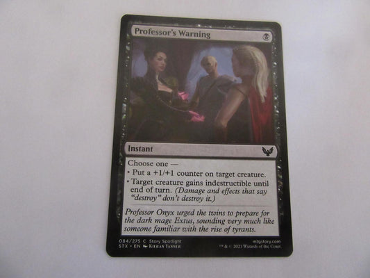 Professor's Warning 84 Strixhaven: School of Mages NM