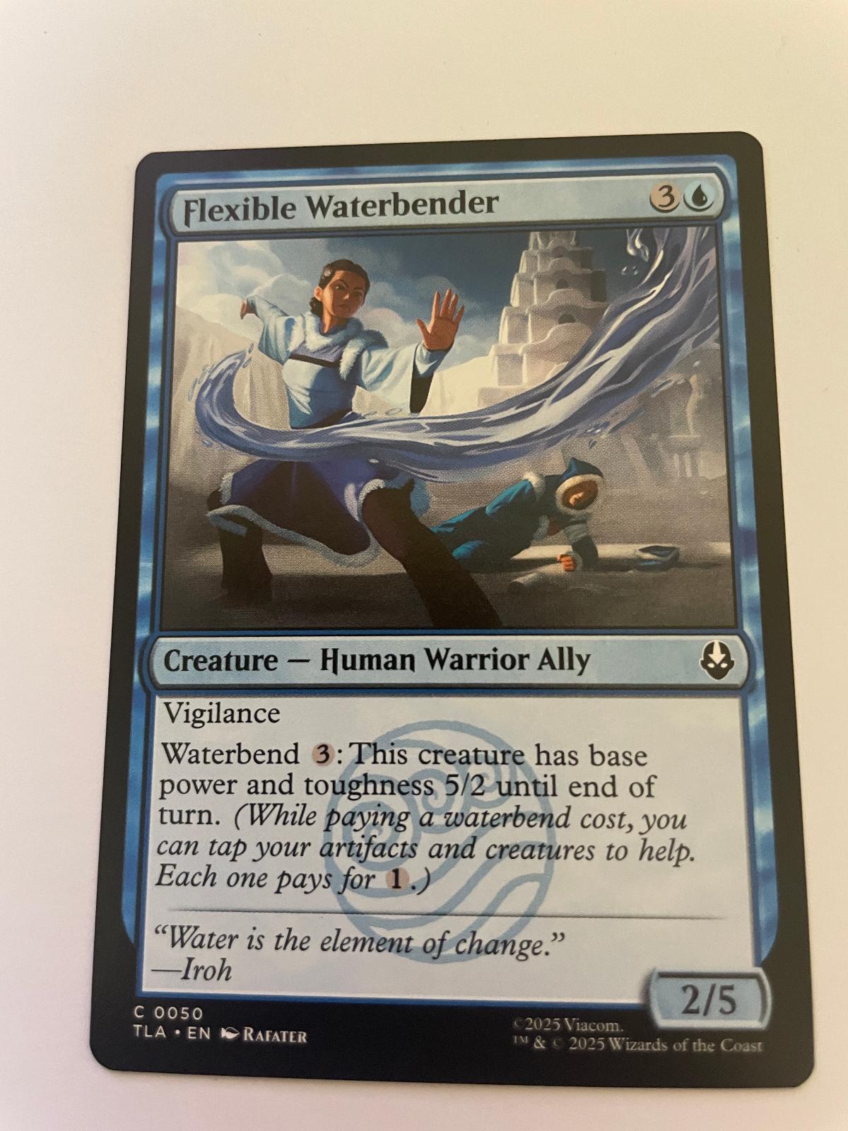 Flexible Waterbender 50 Avatar: The Last Airbender Magic: The Gathering NM