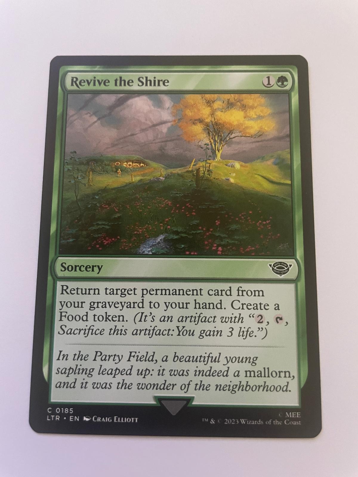 Revive the Shire 185 Universes Beyond: TLOTR: Tales of Middle-earth NM