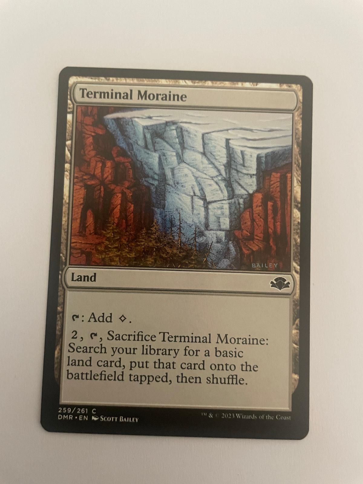 Terminal Moraine 259 Dominaria Remastered DMR NM
