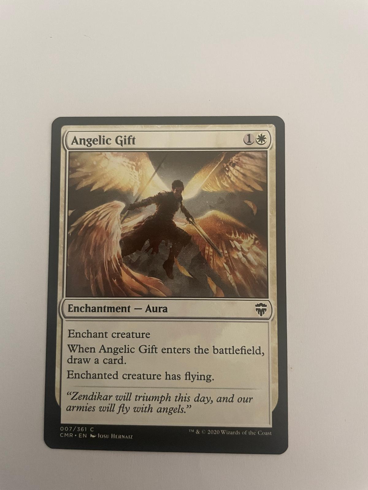 Angelic Gift 7 Commander Legends CMR NM