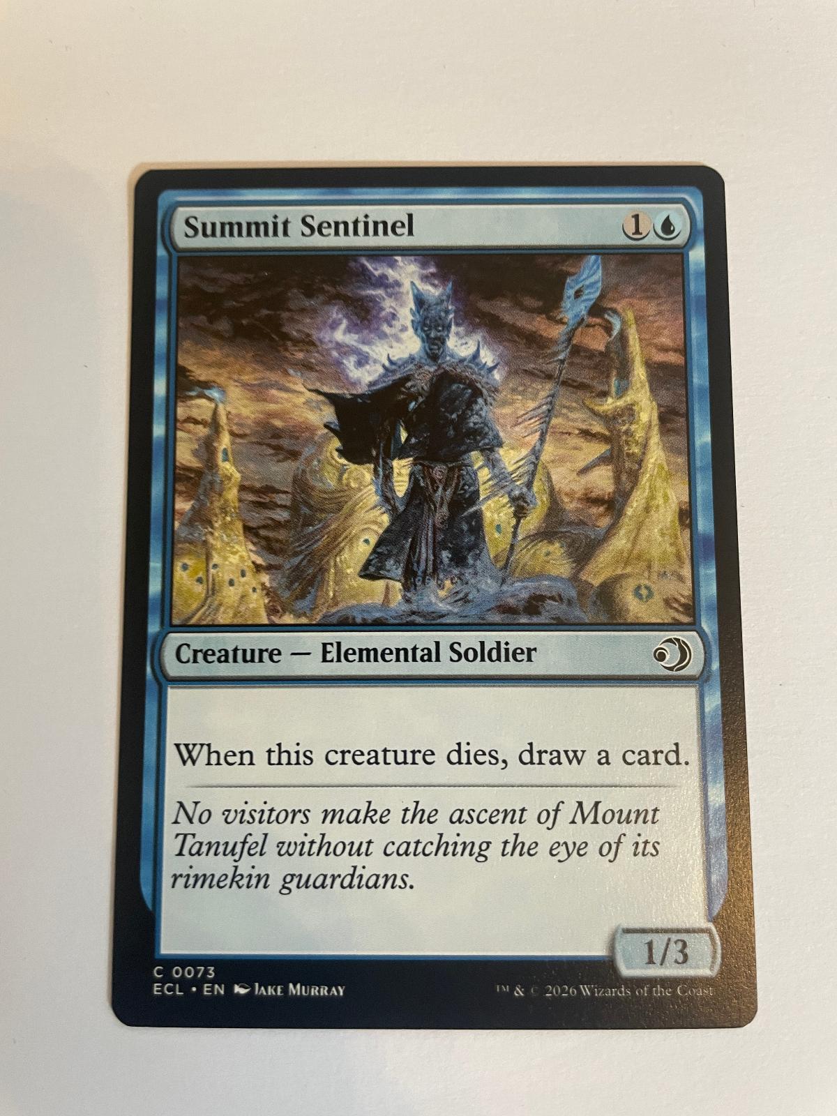 Summit Sentinel 73 Lorwyn Eclipsed ECL NM