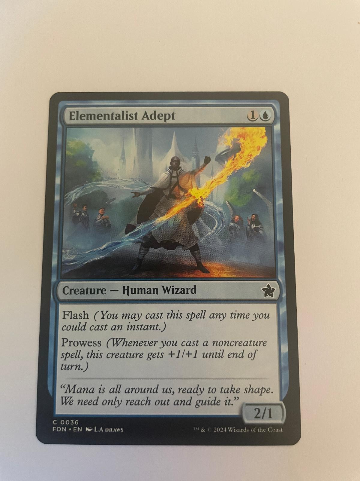 Elementalist Adept 36 Foundations FDN NM