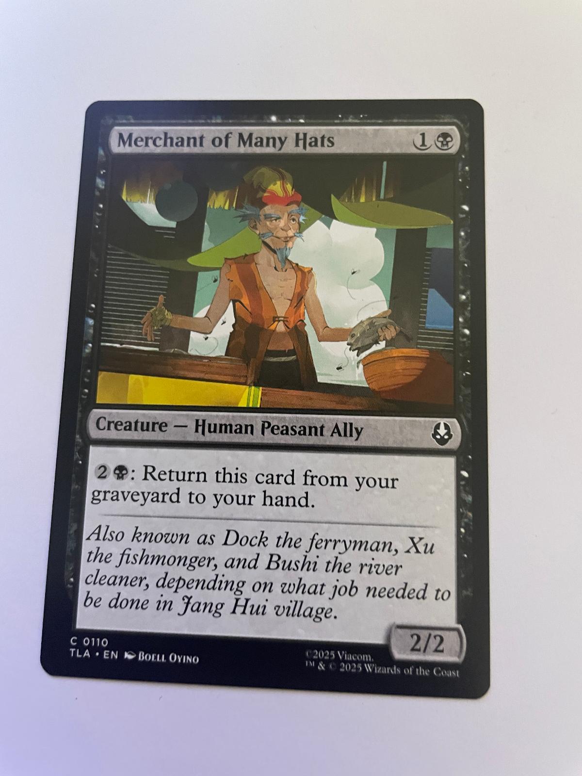 Merchant of Many Hats 110 Avatar: The Last Airbender Magic: The Gathering NM
