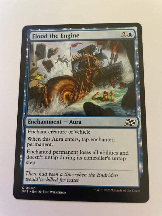 Flood the Engine 42 Common Aetherdrift Magic: The Gathering Near Mint