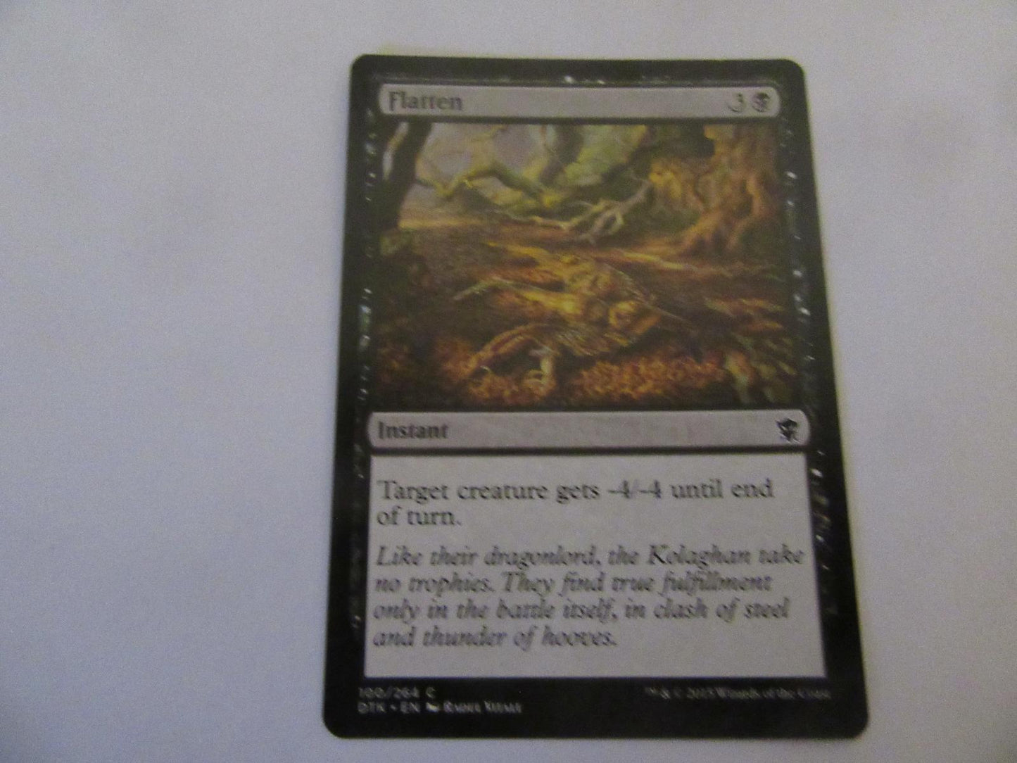 Flatten 100 Dragons of Tarkir NM