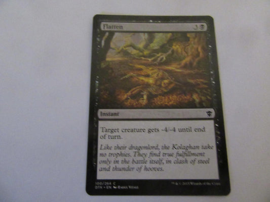 Flatten 100 Dragons of Tarkir NM