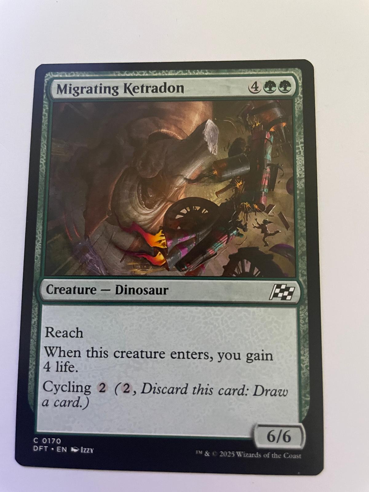 Migrating Ketradon 170 Common Aetherdrift Magic: The Gathering Near Mint