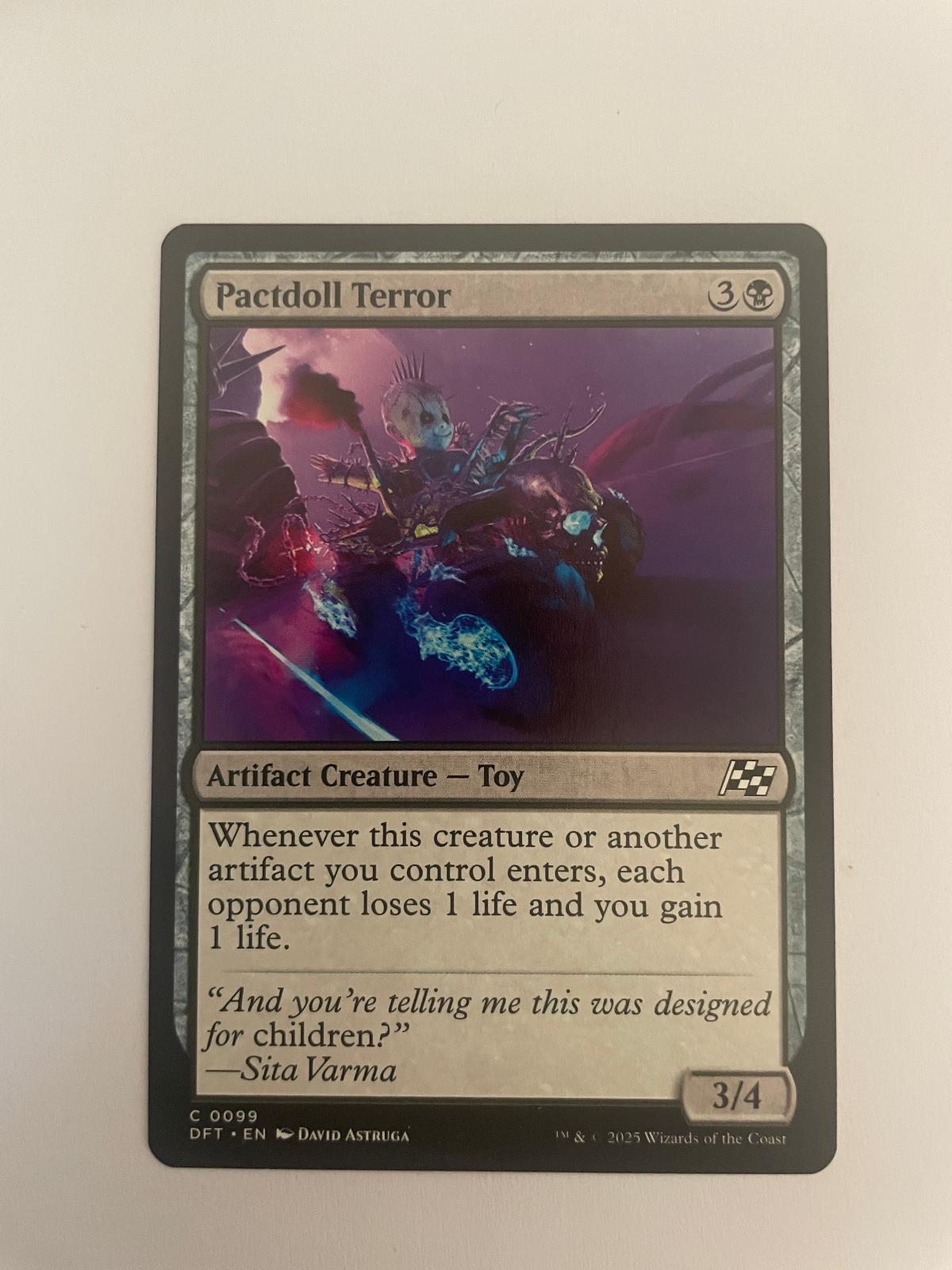 Pactdoll Terror 99 Aetherdrift DFT NM