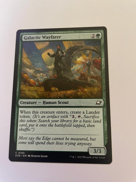 Galactic Wayfarer 185 Common Edge of Eternities Magic: The Gathering Near Mint