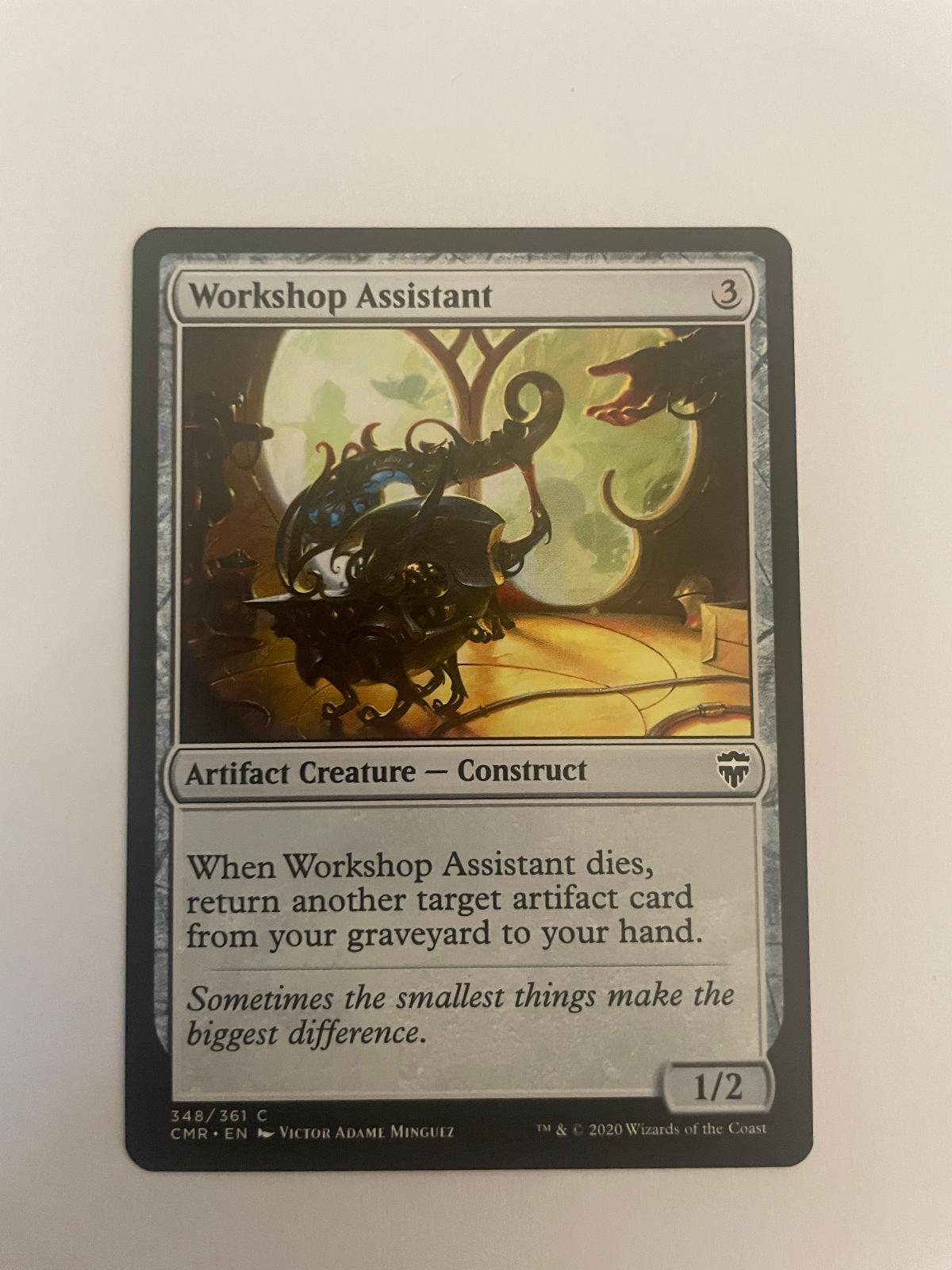 Workshop Assistant 348 Commander Legends CMR NM
