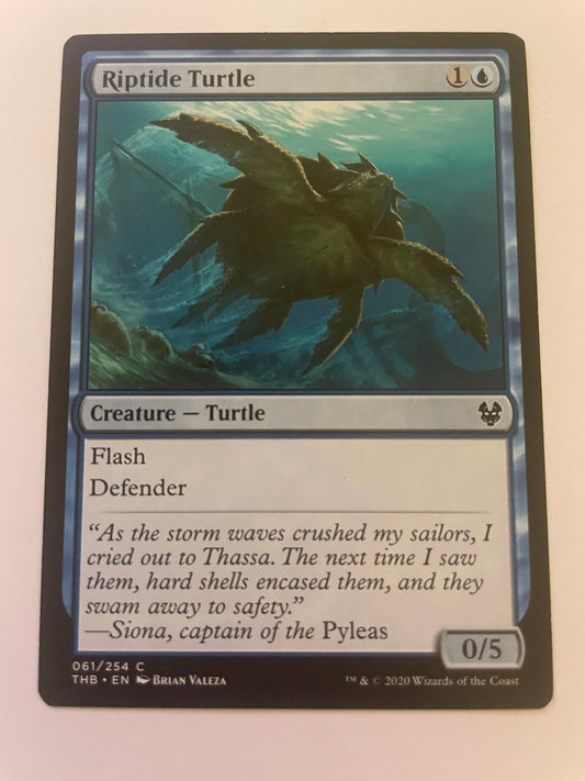 Riptide Turtle 61 Common Theros Beyond Death Magic: The Gathering Near Mint