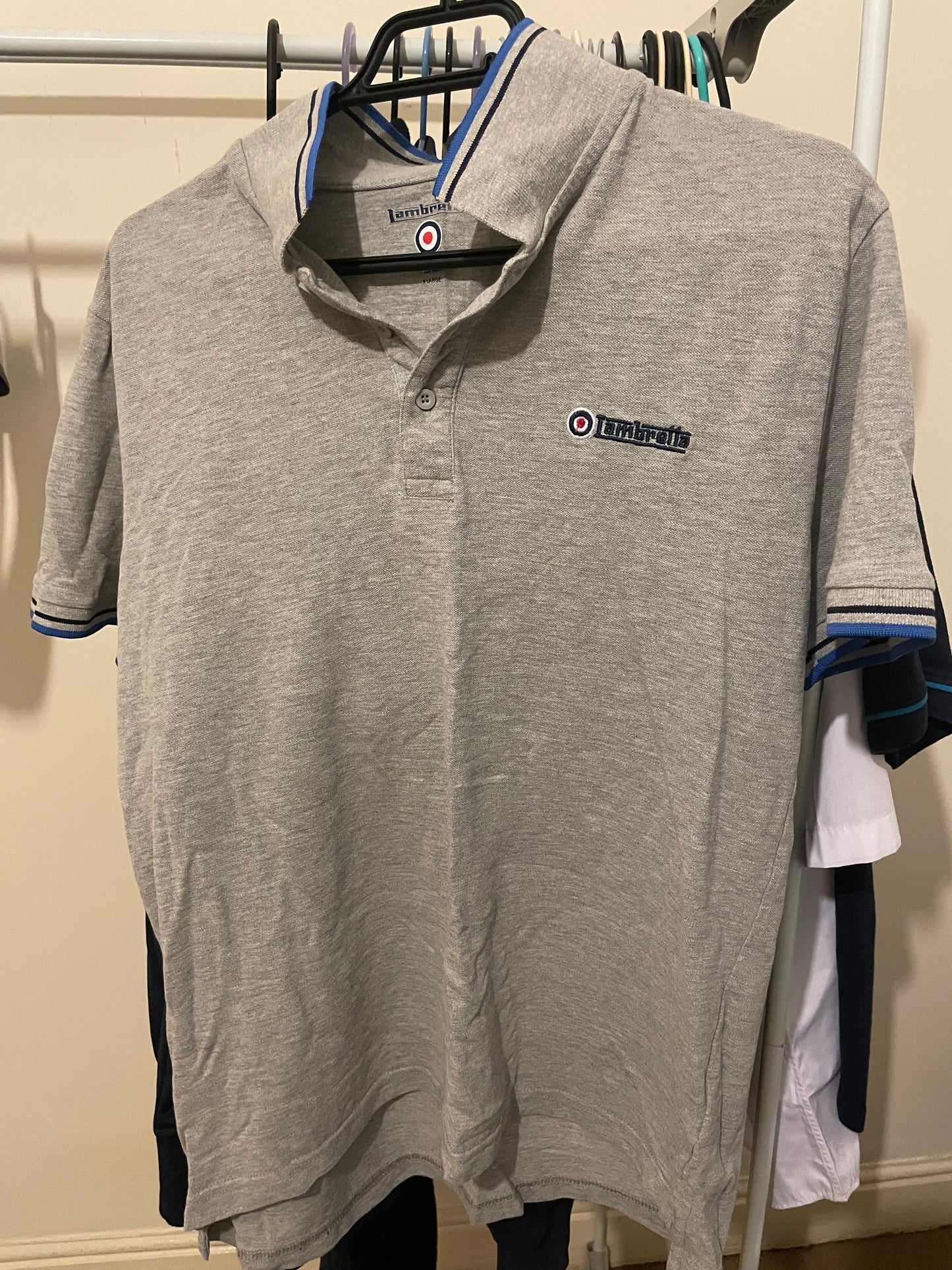 LAMBRETTA GREY TOP XL
