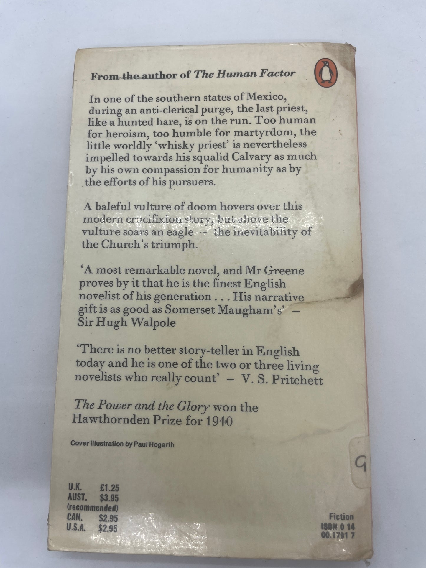 Graham Greene - The Power And The Glory