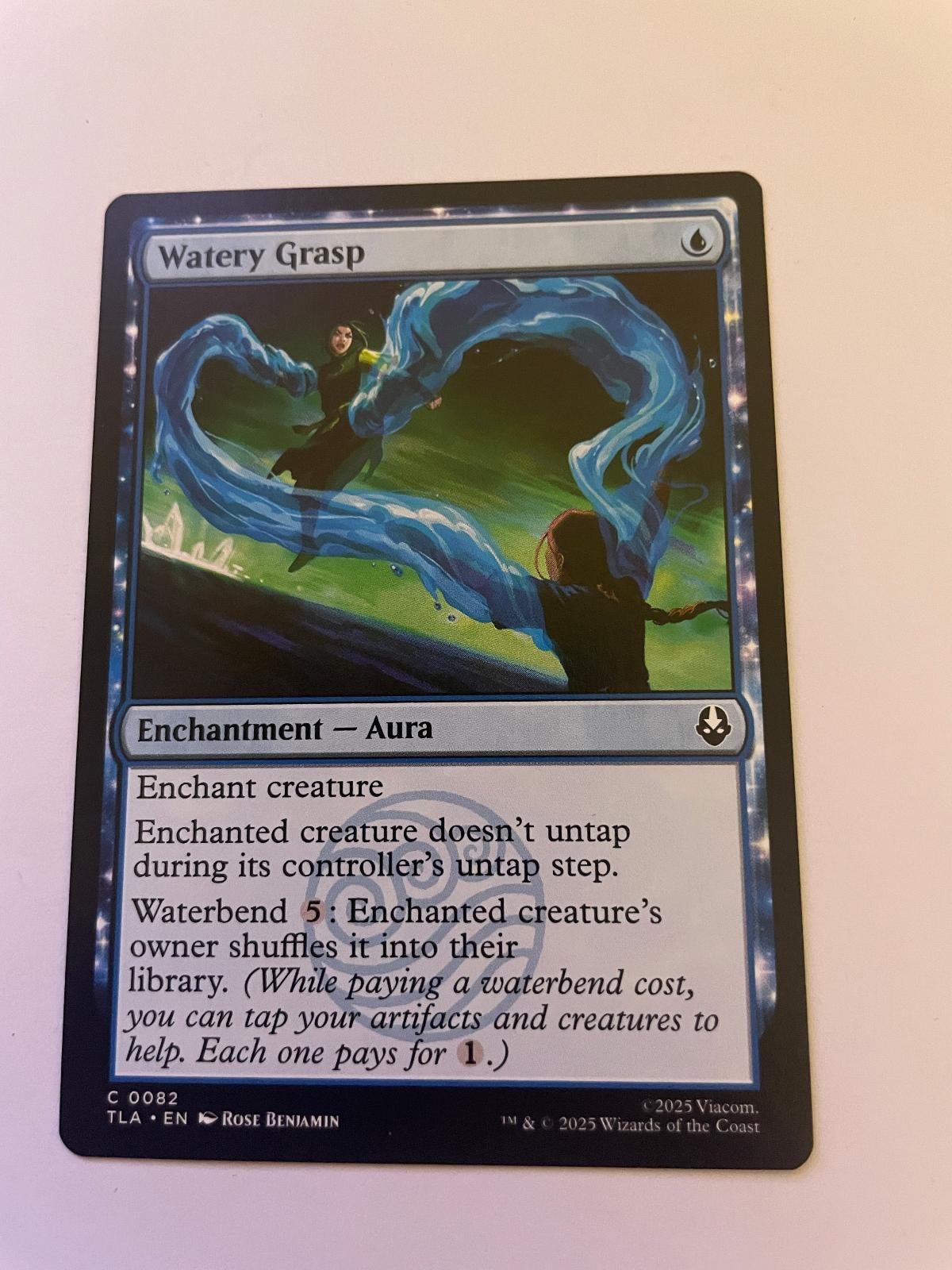 Watery Grasp 82 Common Avatar: The Last Airbender Magic: The Gathering Near Mint