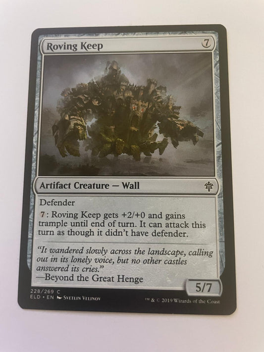 Roving Keep 228 Common Throne of Eldraine Magic: The Gathering Near Mint