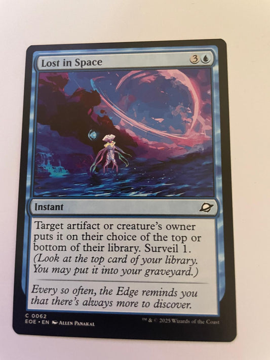 Lost In Space 62 Common Edge of Eternities Magic: The Gathering Near Mint