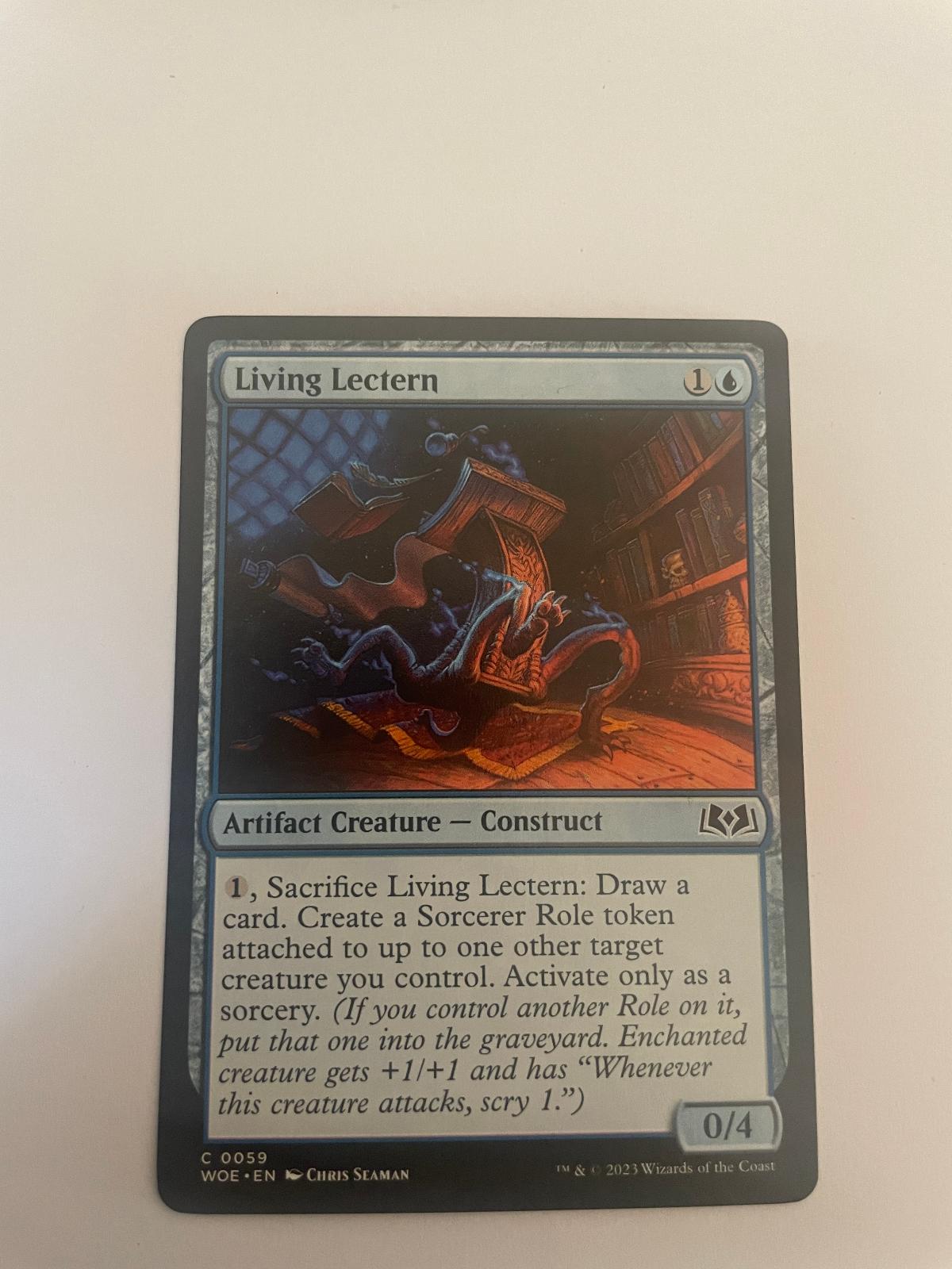 Living Lectern 59 Wilds of Eldraine WOE NM