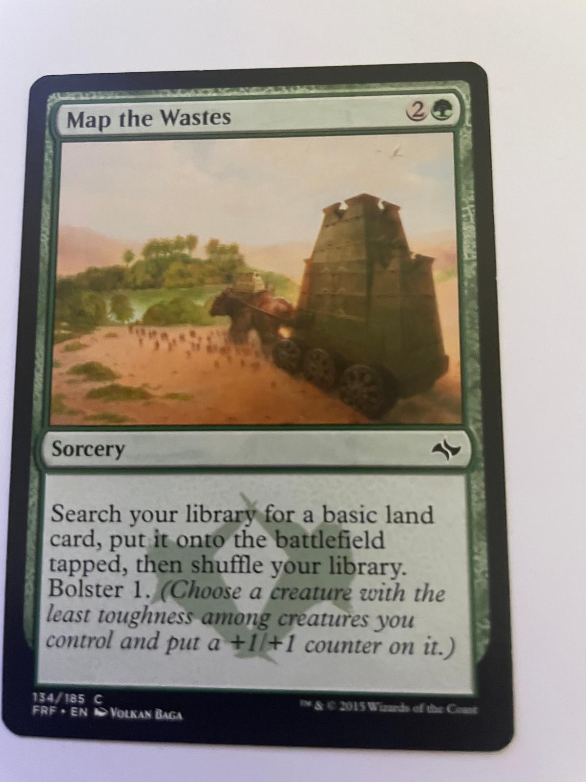 Map the Wastes 134 Common The List Reprints Magic: The Gathering Near Mint