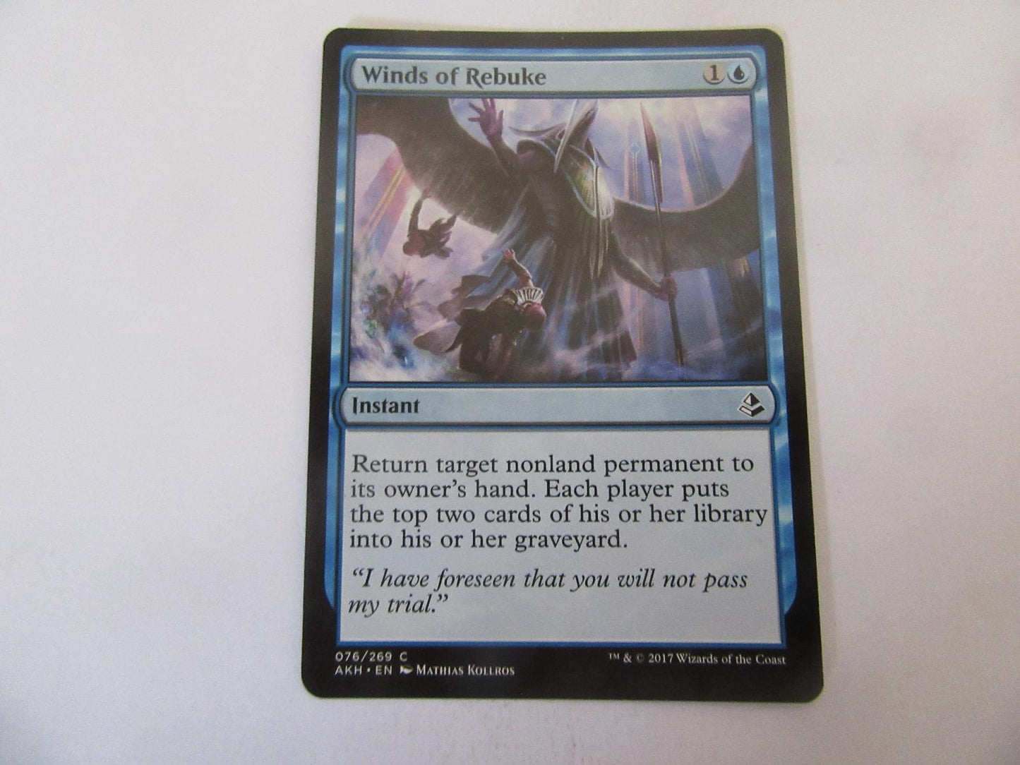 Winds of Rebuke 76 Amonkhet NM