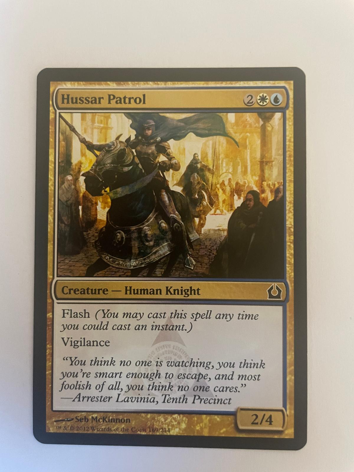 Hussar Patrol 169 Return to Ravnica RTR NM