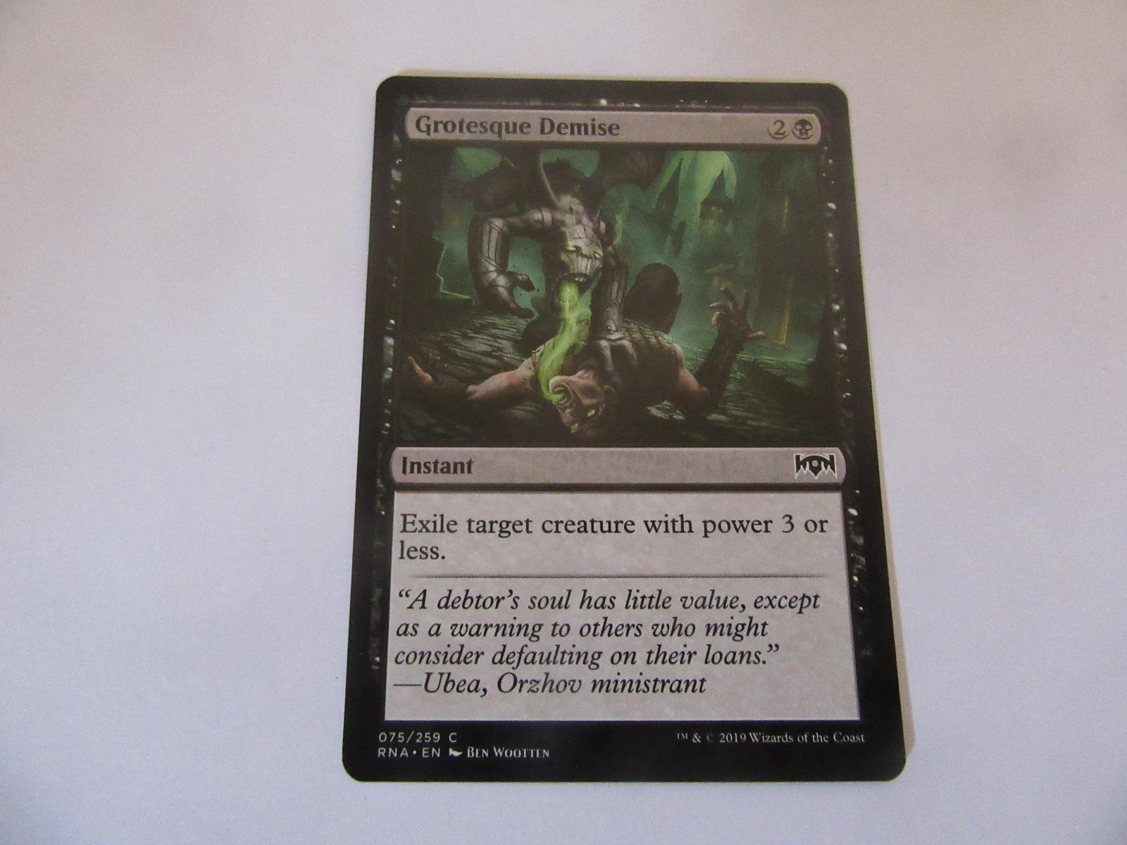 Grotesque Demise 75 Ravnica Allegiance NM