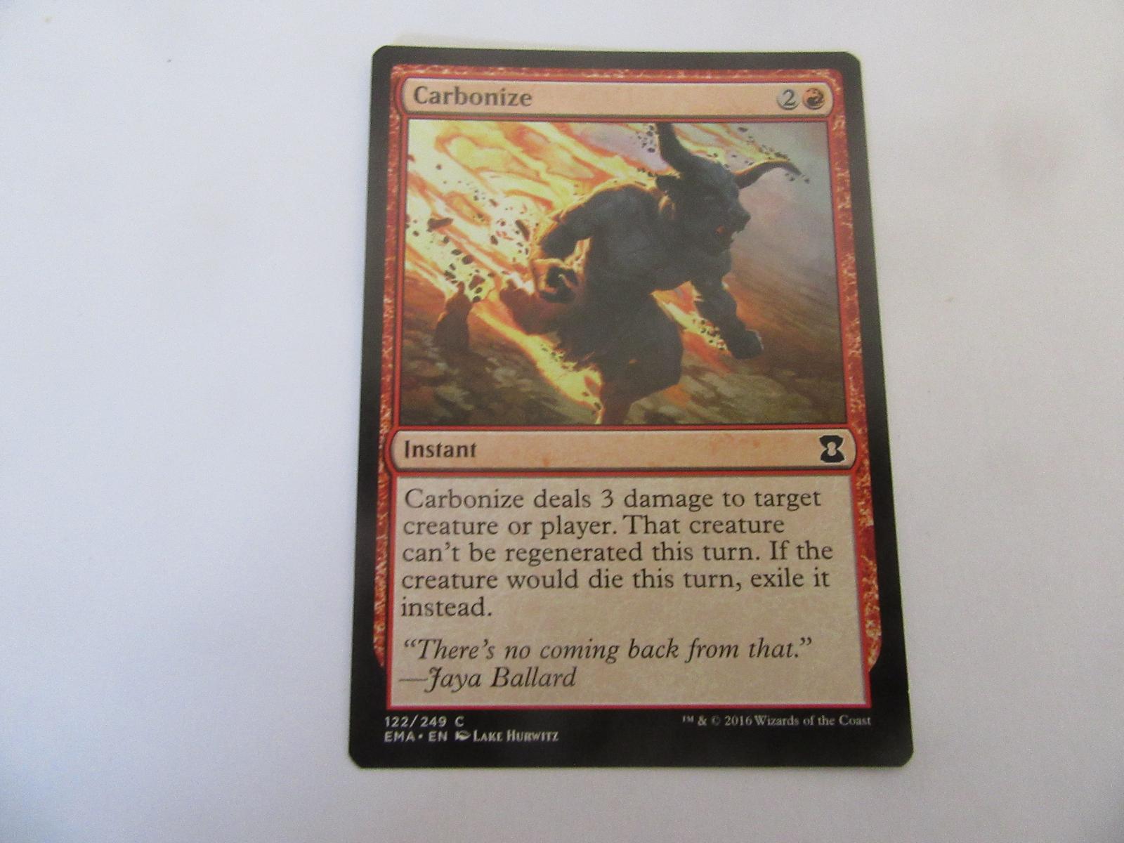 Carbonize 122 Eternal Masters NM