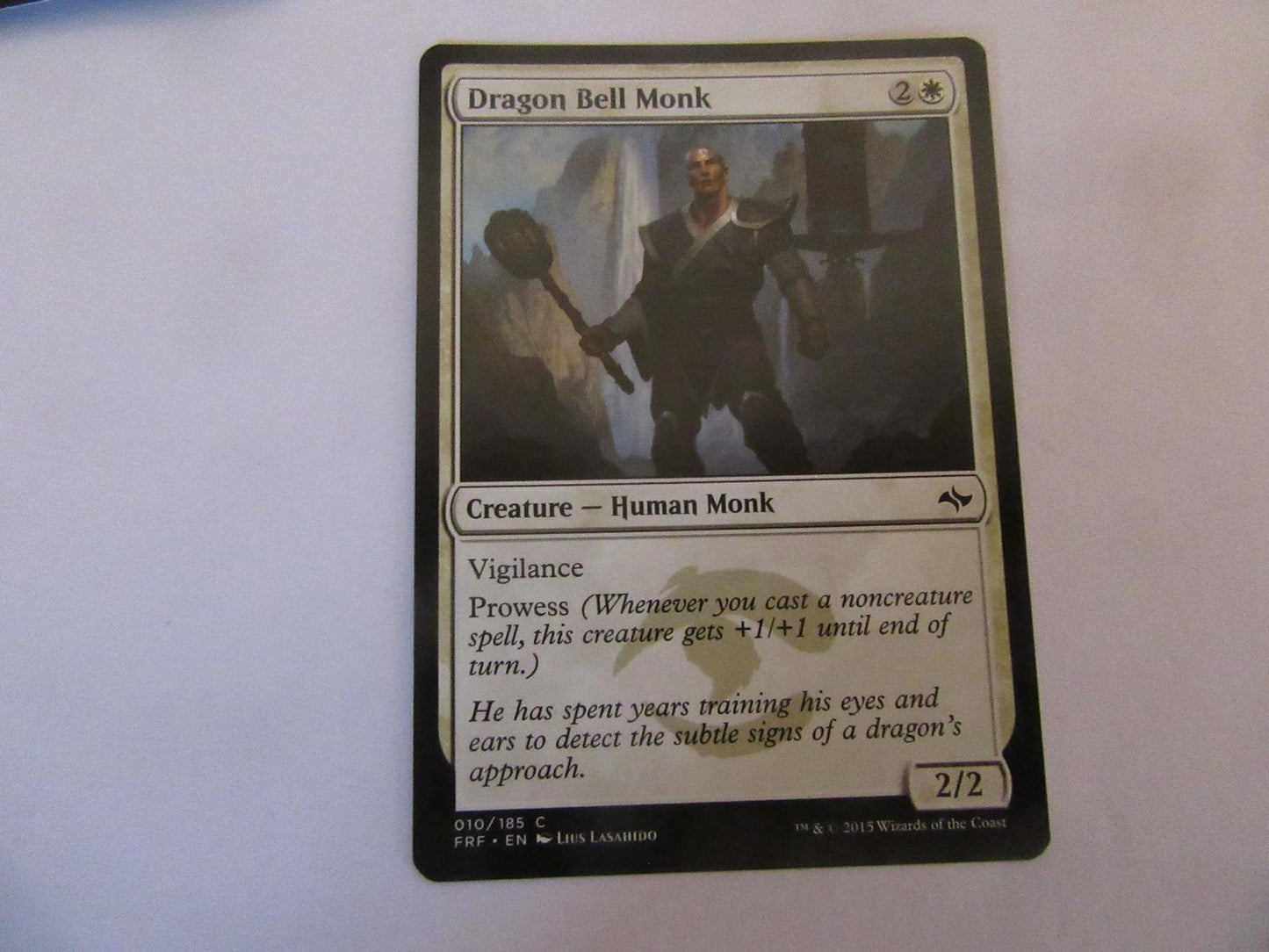 Dragon Bell Monk 10 Fate Reforged NM