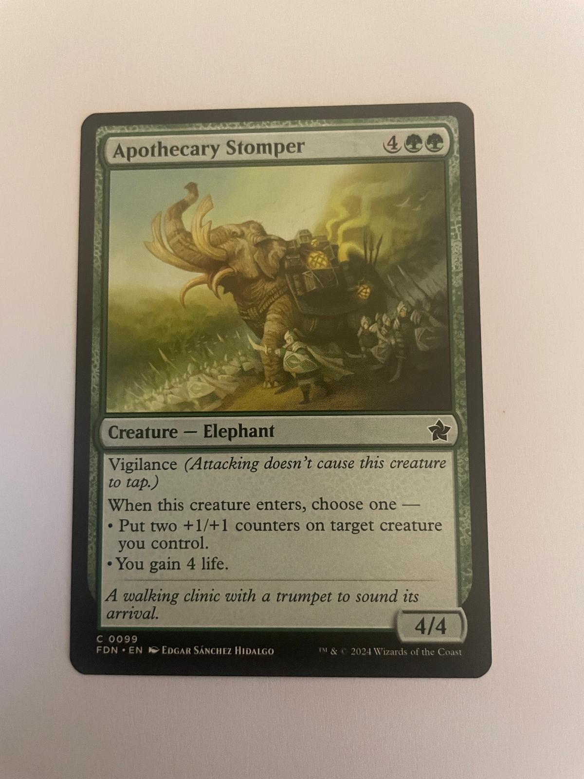 Apothecary Stomper 99 Foundations FDN NM