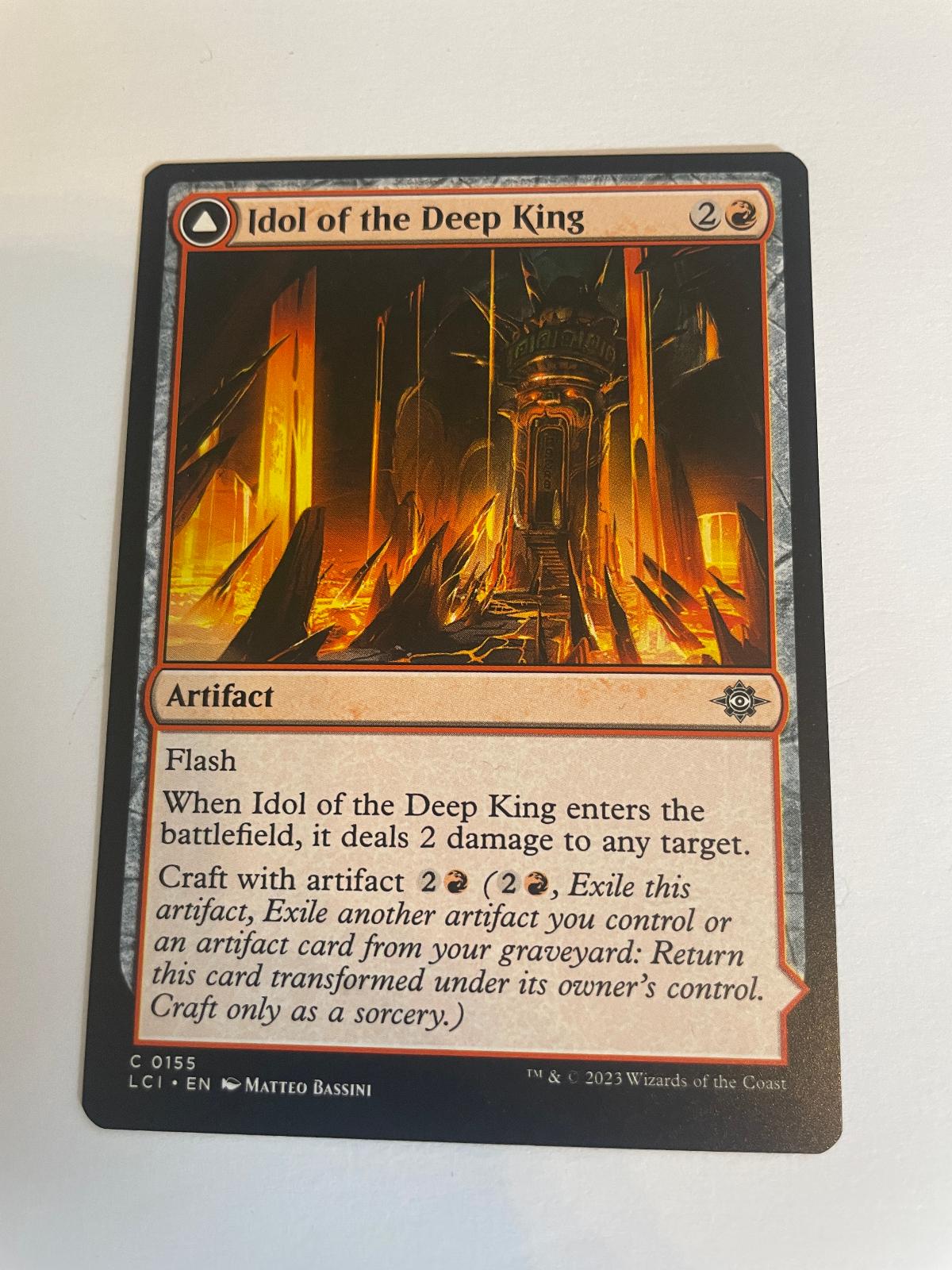 Idol of the Deep King 155 The Lost Caverns of Ixalan NM