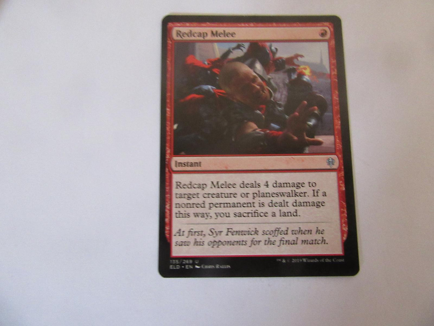 Redcap Melee 135 Throne of Eldraine NM