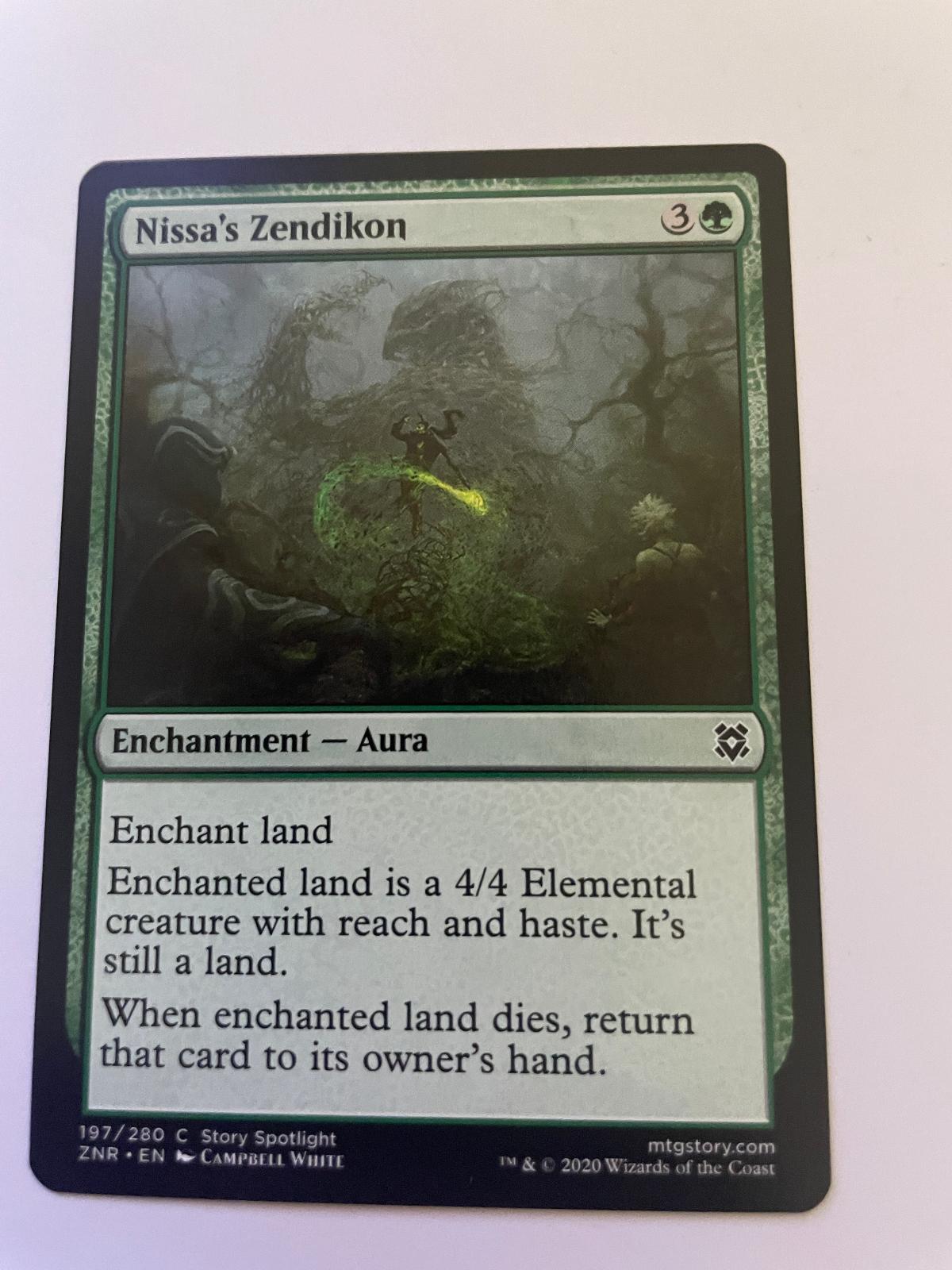 Nissa's Zendikon 197 Common Zendikar Rising Magic: The Gathering Near Mint