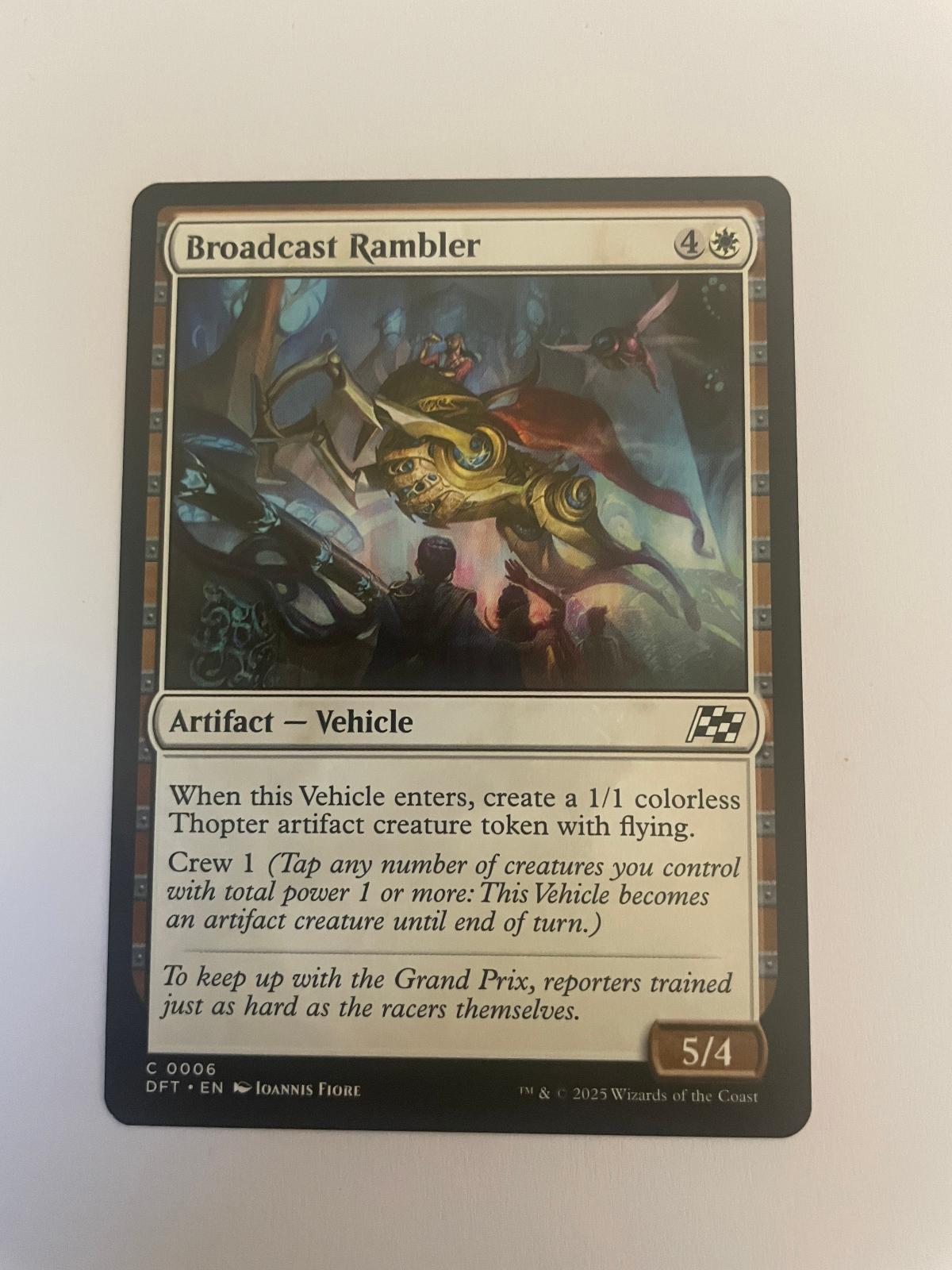 Broadcast Rambler 6 Aetherdrift DFT NM
