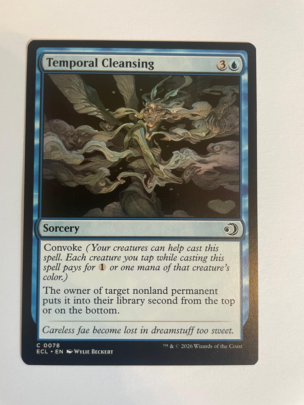 Temporal Cleansing 78 Lorwyn Eclipsed ECL NM