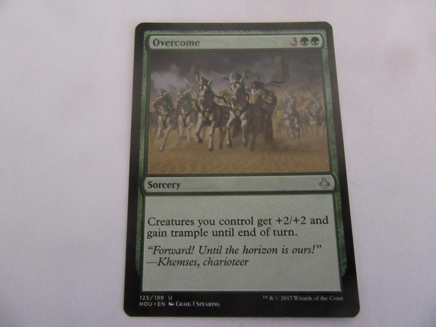Overcome 125 Hour of Devastation NM