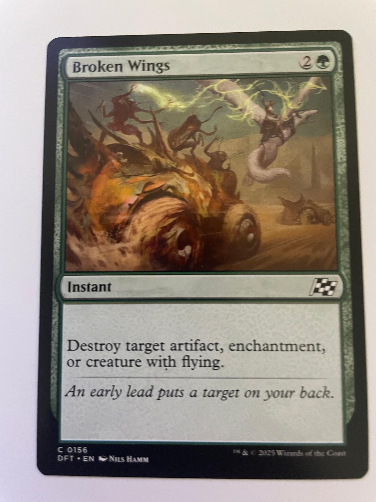 Broken Wings 156 Common Aetherdrift Magic: The Gathering Near Mint