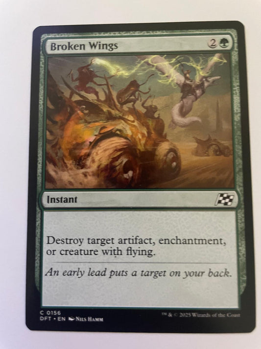 Broken Wings 156 Common Aetherdrift Magic: The Gathering Near Mint