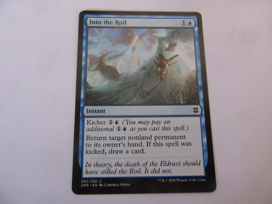 Into the Roil 62 Zendikar Rising NM