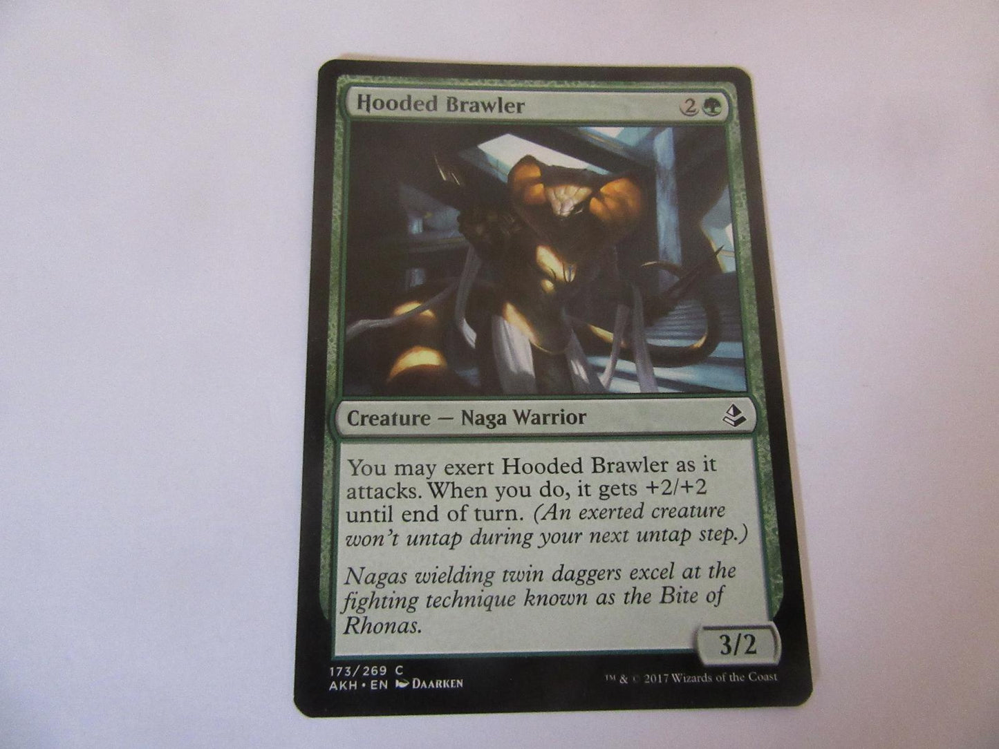 Hooded Brawler 173 Amonkhet NM