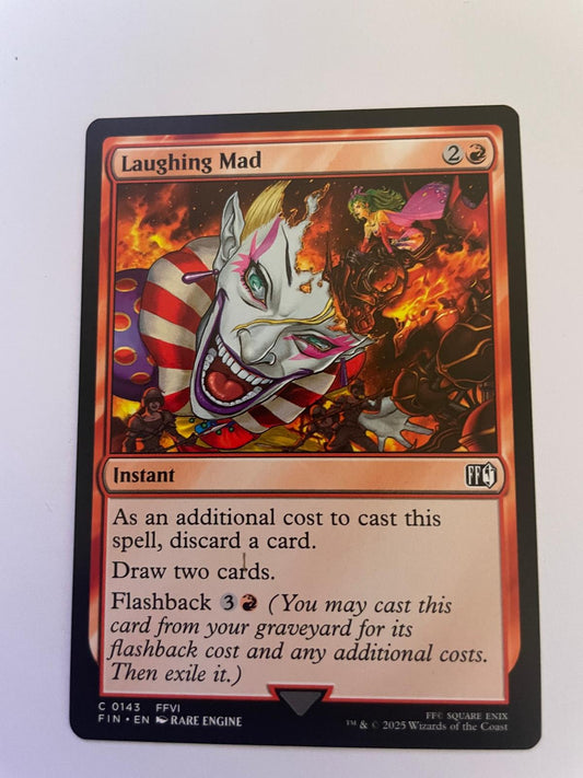 Laughing Mad 143 Common FINAL FANTASY Magic: The Gathering Near Mint