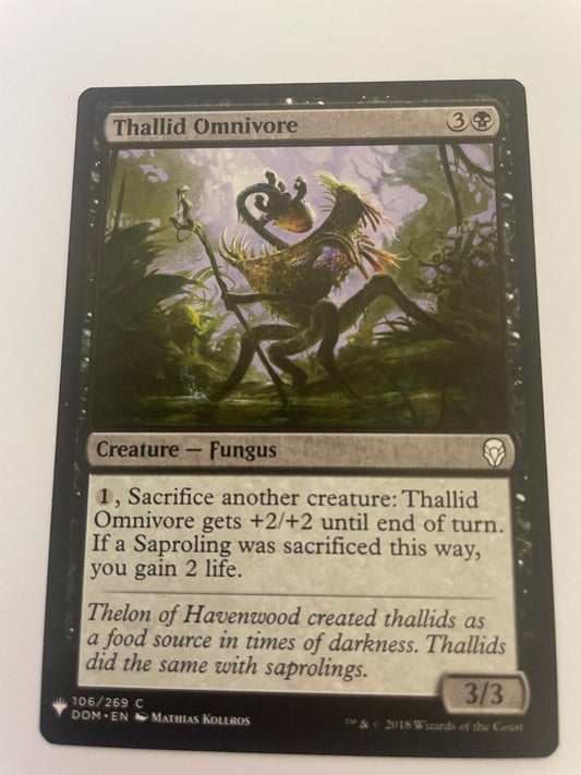 Thallid Omnivore 106 Common The List Reprints Magic: The Gathering Near Mint