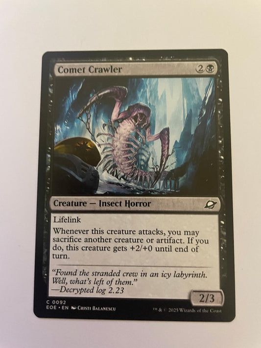 Comet Crawler 92 Common Edge of Eternities Magic: The Gathering Near Mint