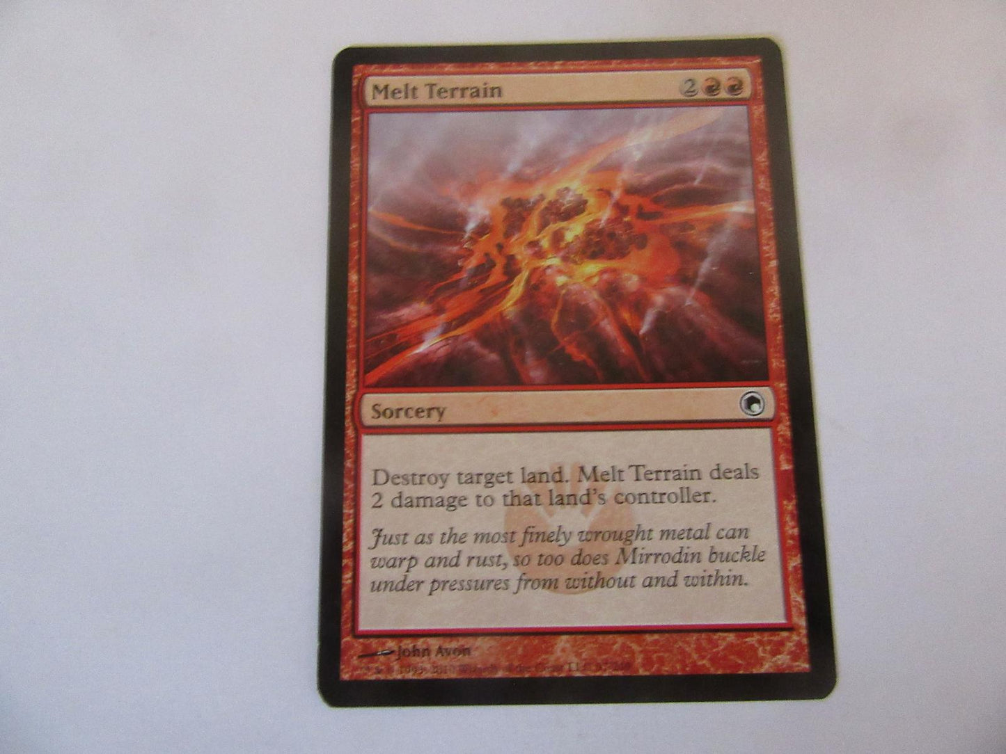 Melt Terrain 97 Scars of Mirrodin NM