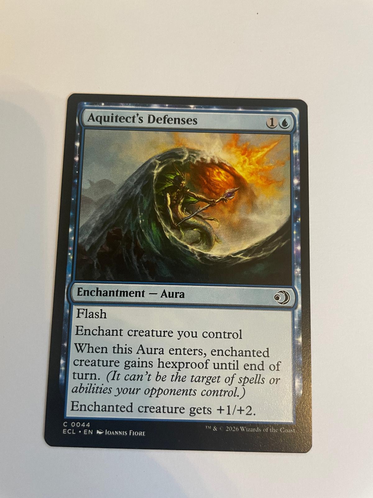 Aquitect's Defenses 44 Lorwyn Eclipsed ECL NM