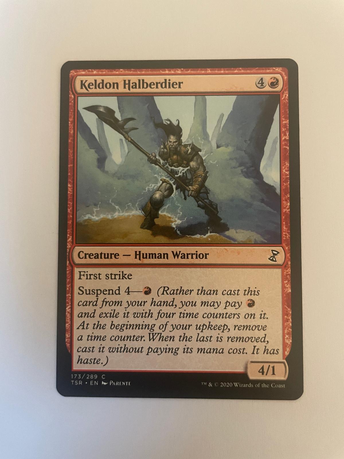 Keldon Halberdier 173 Time Spiral: Remastered TSR NM