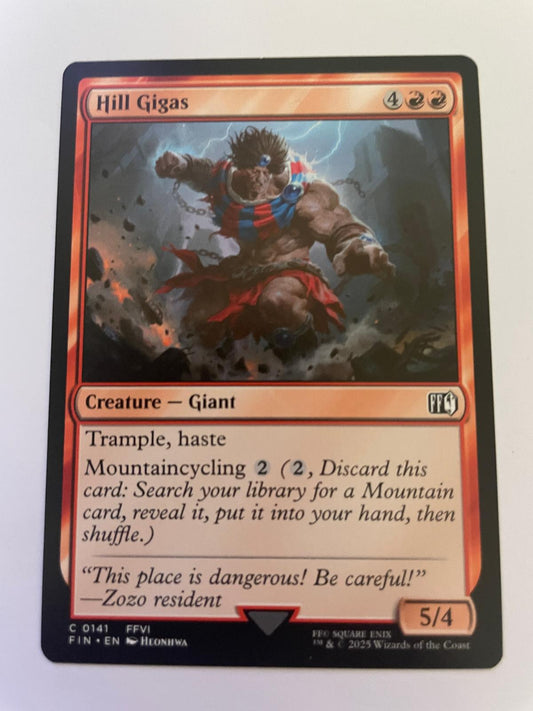 Hill Gigas 141 Common FINAL FANTASY Magic: The Gathering Near Mint